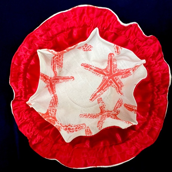 Handmade Japanese Style Satin Lined 8 Compartment Drawstring Purse/Jewelry Bag - Picture 4 of 14